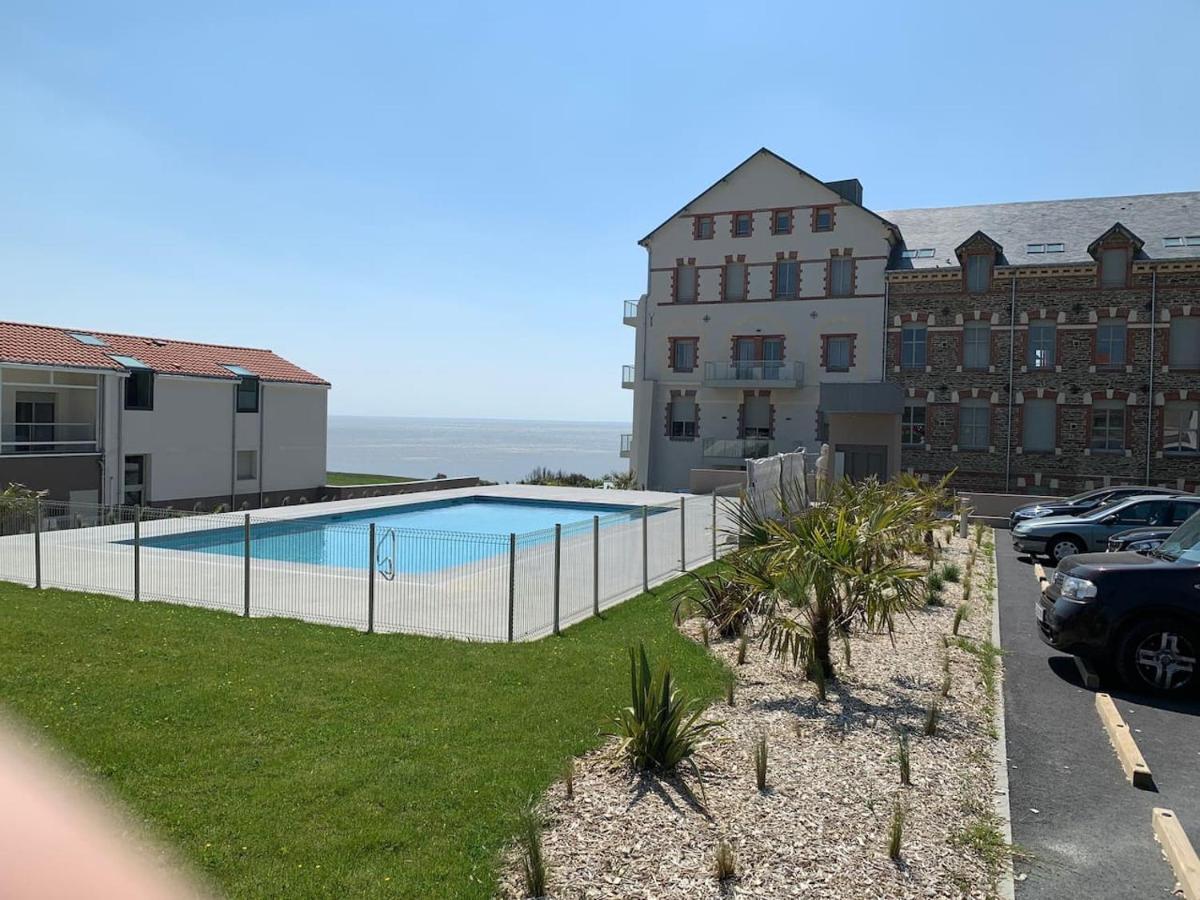 Appartement T2 De Standing Face Mer Pornic Exteriör bild