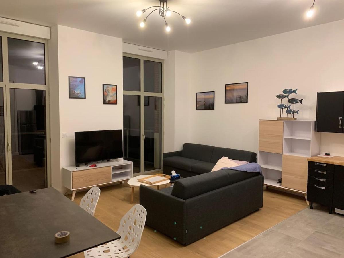 Appartement T2 De Standing Face Mer Pornic Exteriör bild